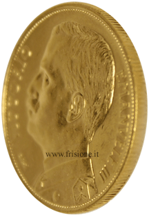 50 Lire 1911 profilo